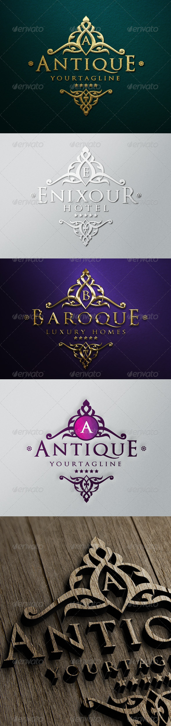GraphicRiver Antique Luxury Logo 6205248 GraphicRiver Antique Luxury Logo 6205248