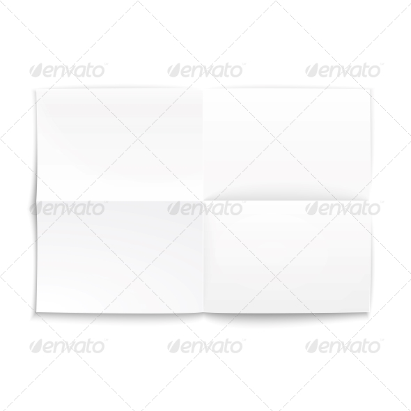 GraphicRiver Folded Paper with Soft Shadows 6205936 GraphicRiver Folded Paper with Soft Shadows 6205936
