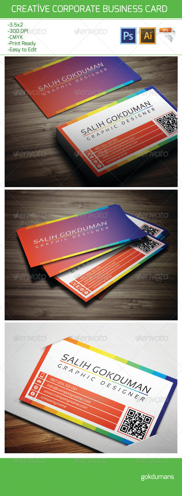 GraphicRiver Corporate Business Card 18 6206017 GraphicRiver Corporate Business Card 18 6206017