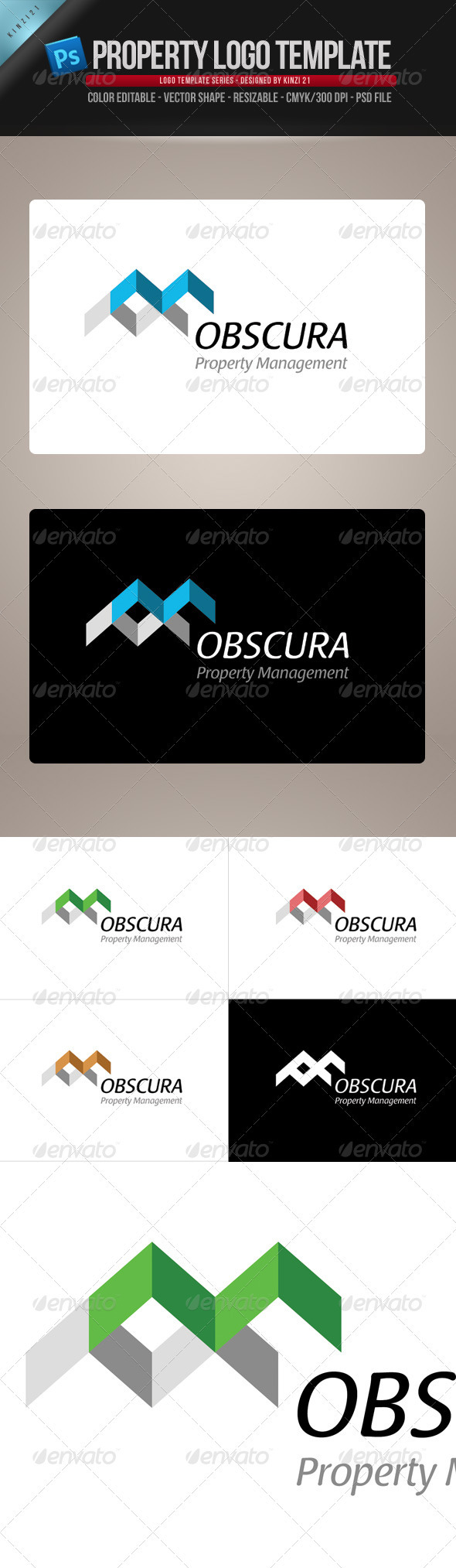 Property-Real Estate Logo Template - Vector Abstract