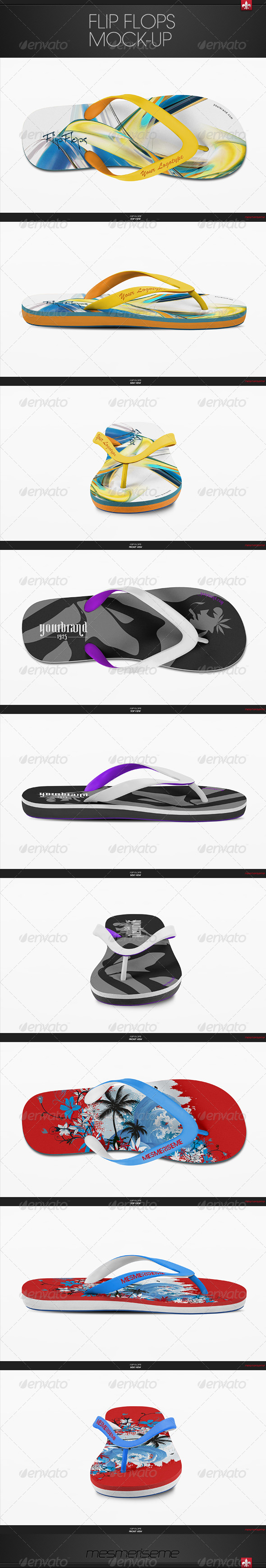 GraphicRiver Flip Flops Mock-Up 6208781 GraphicRiver Flip Flops Mock-Up 6208781