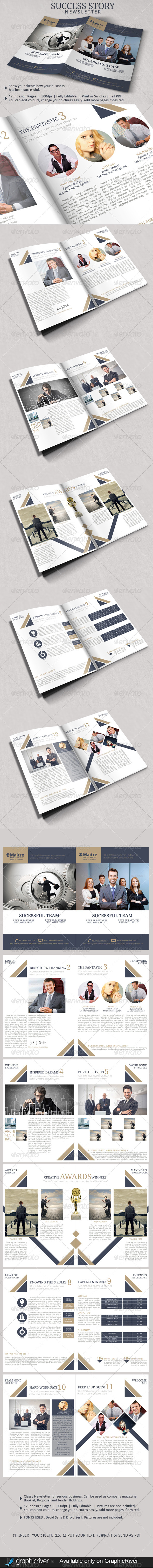 GraphicRiver Success Business Newsletter 6210687 GraphicRiver Success Business Newsletter 6210687