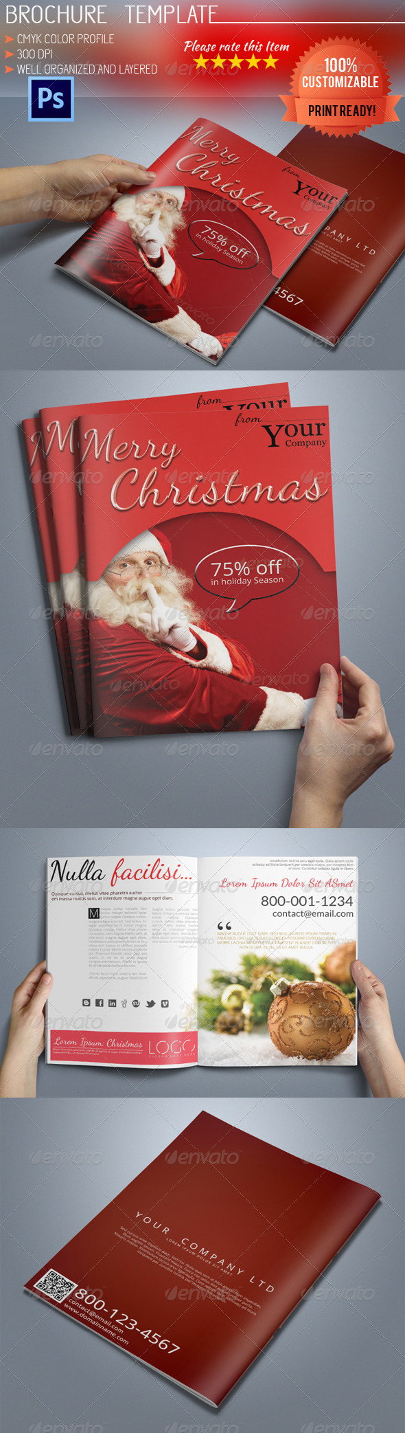 GraphicRiver A5 Christmas Brochure 6209788 GraphicRiver A5 Christmas Brochure 6209788