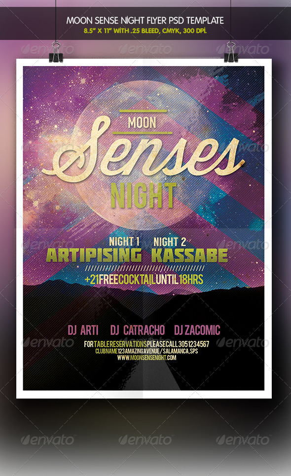 GraphicRiver Moon Senses Party Night Flyer 6211074 GraphicRiver Moon Senses Party Night Flyer 6211074