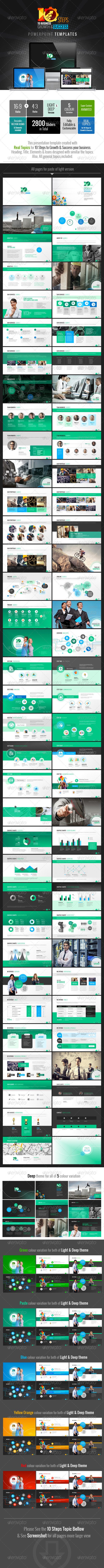 GraphicRiver 10 Steps to Business Growth & Success Template 6218941 GraphicRiver 10 Steps to Business Growth & Success Template 6218941