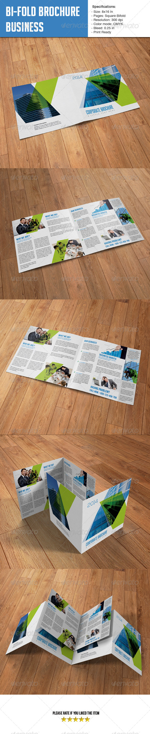 GraphicRiver Square Bifold Business 6219582 GraphicRiver Square Bifold Business 6219582