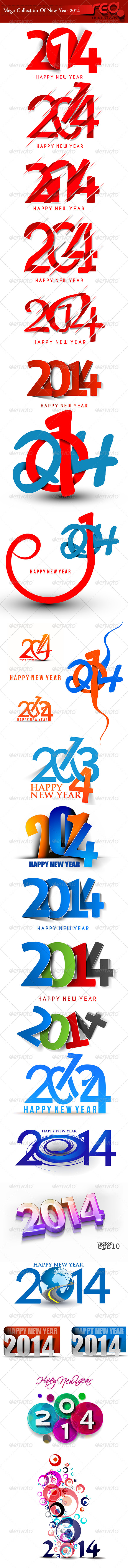 GraphicRiver Happy New Year 2014 6222833 GraphicRiver Happy New Year 2014 6222833