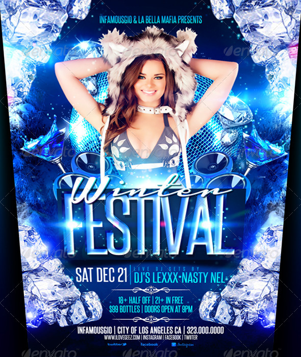 GraphicRiver Winter Festival 6222861 GraphicRiver Winter Festival 6222861