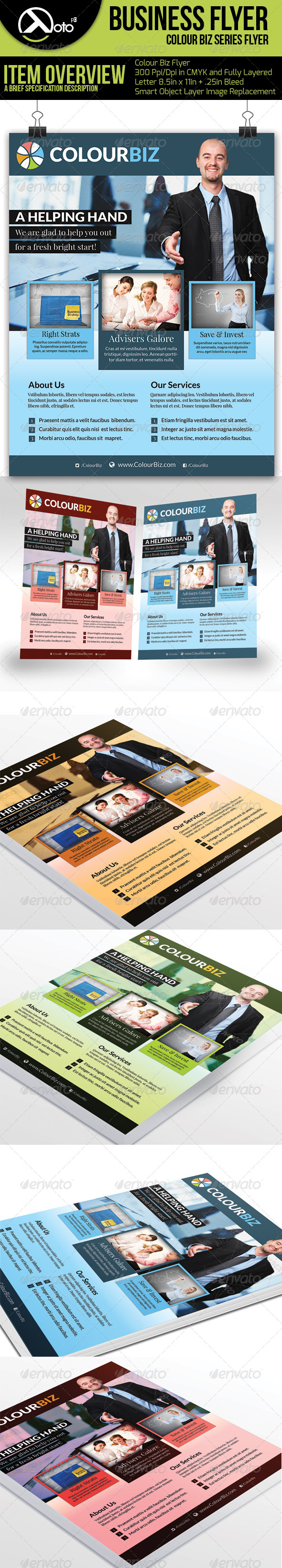 GraphicRiver Colour Biz Recruiting Business Flyers 6227193 GraphicRiver Colour Biz Recruiting Business Flyers 6227193