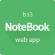 Notebook - Web App and Admin Template Notebook - Web App and Admin Template - ThemeForest Item for Sale