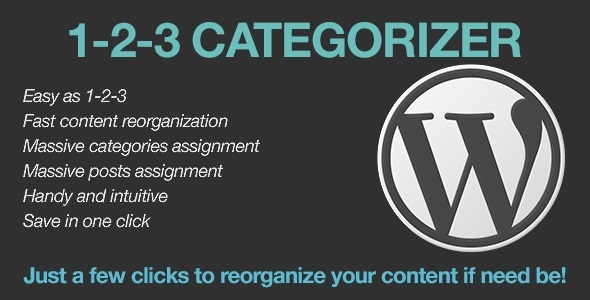CodeCanyon 1-2-3 Categorizer 6192534 CodeCanyon 1-2-3 Categorizer 6192534