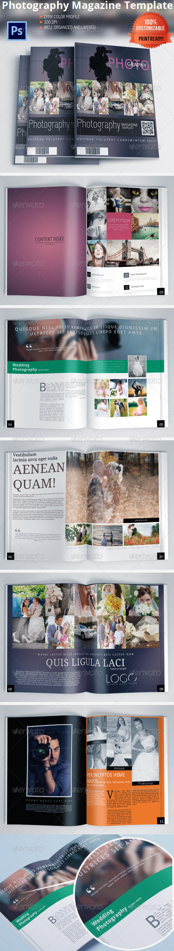 GraphicRiver Photography Magazine Brochure 6230458 GraphicRiver Photography Magazine Brochure 6230458
