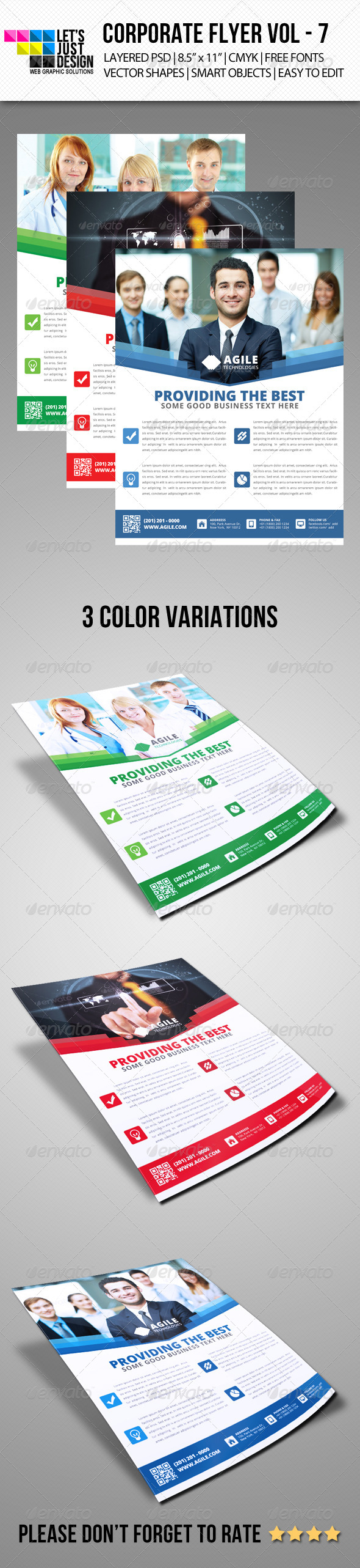 GraphicRiver Corporate Flyer Template Vol 7 6233435 GraphicRiver Corporate Flyer Template Vol 7 6233435