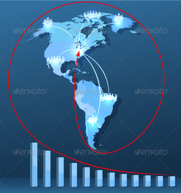 GraphicRiver World Map with Social Network Connections 6236745 GraphicRiver World Map with Social Network Connections 6236745