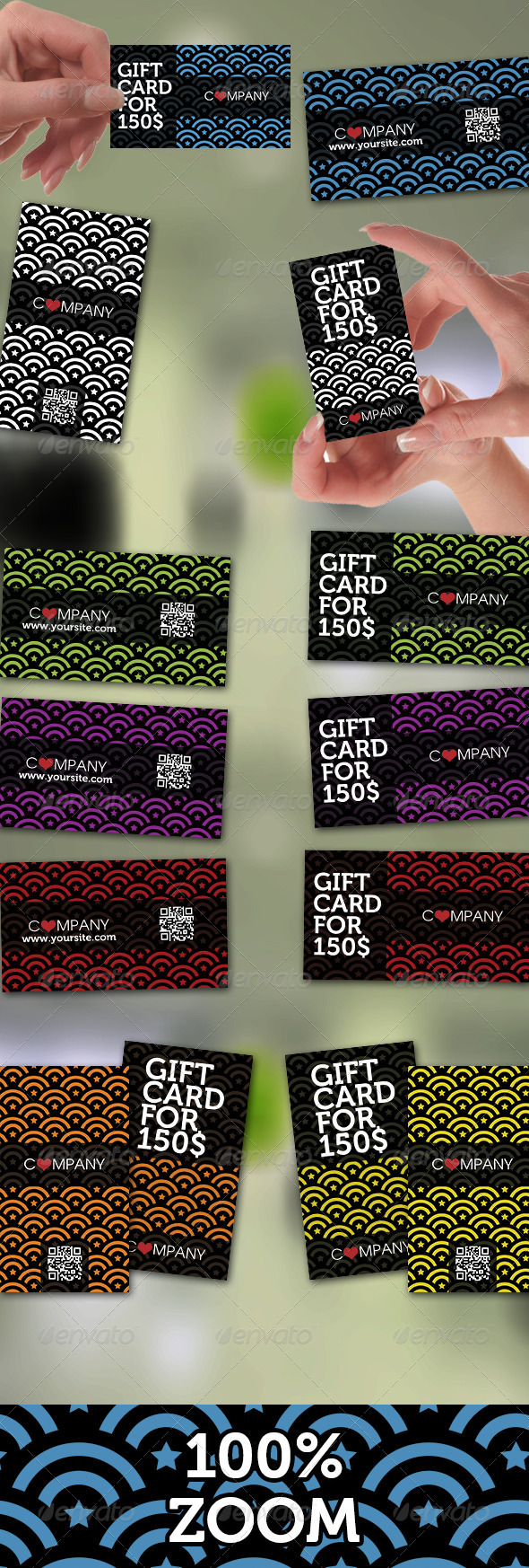 Fresh Set of Gift Cards (Corporate)