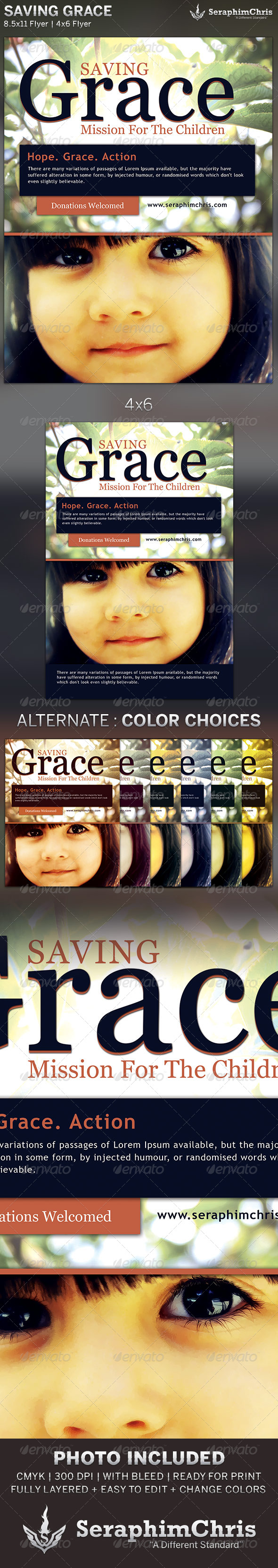 GraphicRiver Saving Grace Church Charity Flyer Template 6238872 GraphicRiver Saving Grace Church Charity Flyer Template 6238872