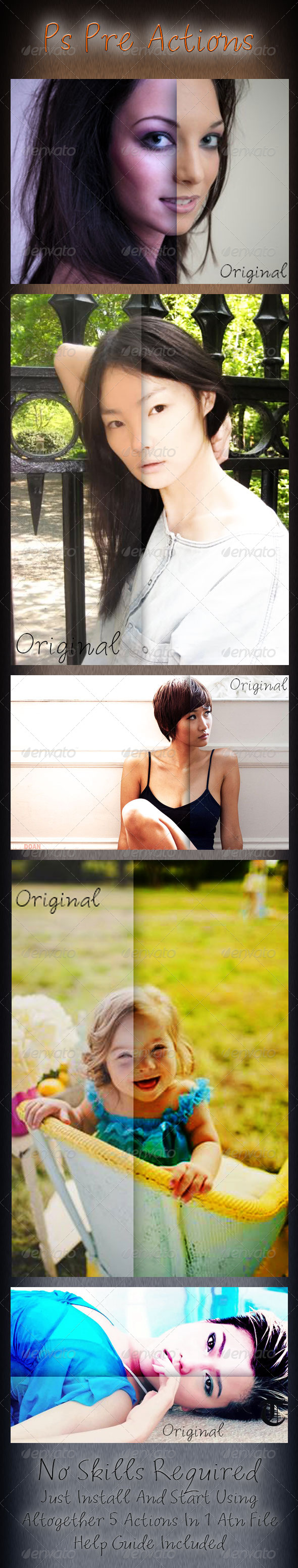 Ps Pre Actions - Photo Effects Actions