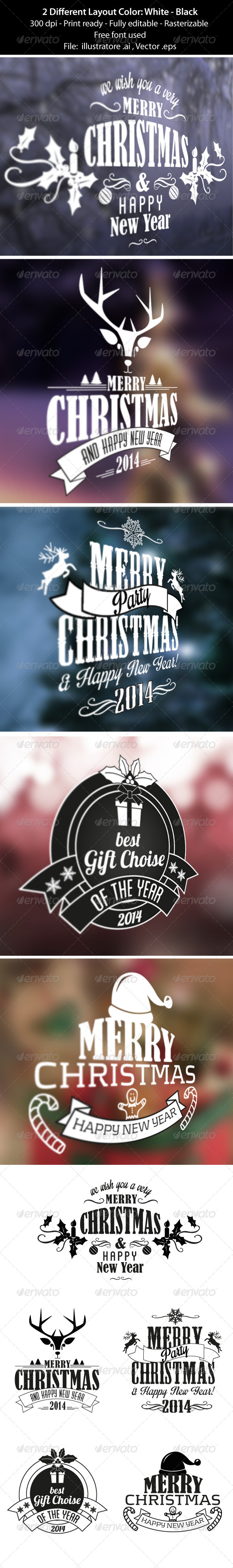 GraphicRiver Merry Christmas Badge & Labels 6233052 GraphicRiver Merry Christmas Badge & Labels 6233052