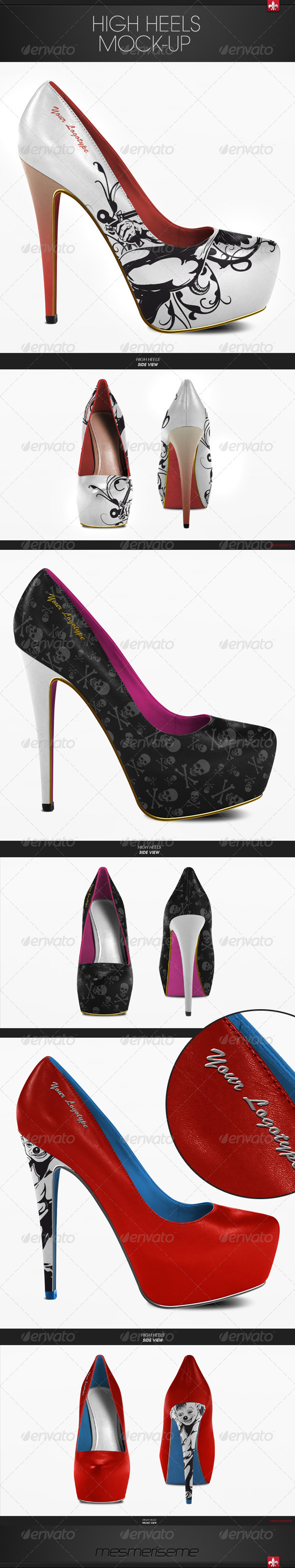 GraphicRiver Platform High Heels Mock-up 6246682 GraphicRiver Platform High Heels Mock-up 6246682
