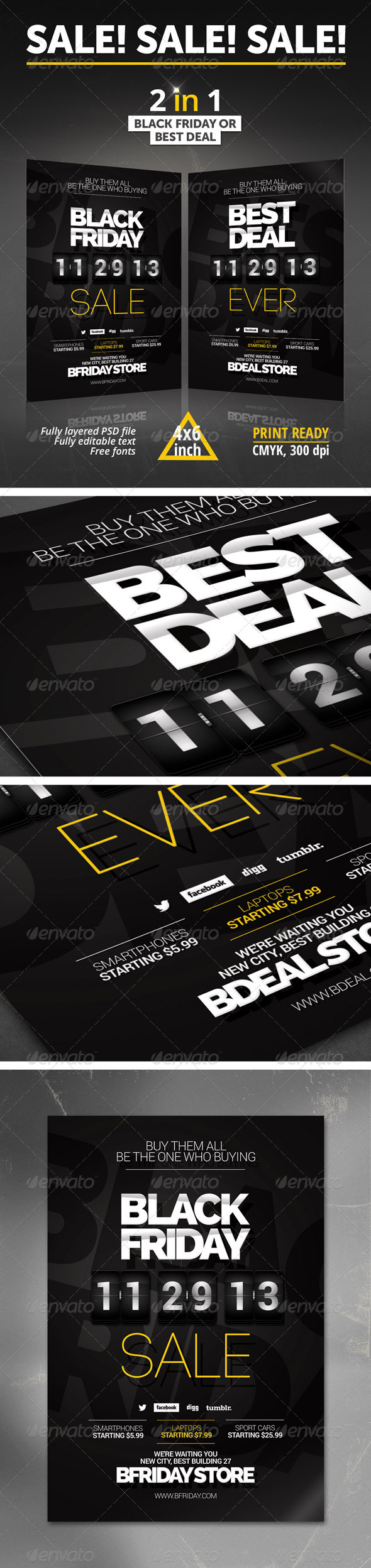 GraphicRiver Black Friday Best Deal Flyer 6247959 GraphicRiver Black Friday Best Deal Flyer 6247959