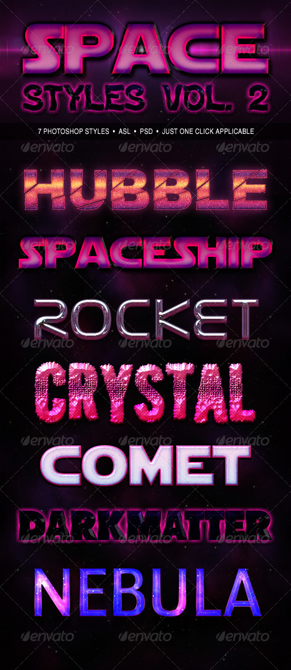 GraphicRiver Space Styles Vol 2 6251302 GraphicRiver Space Styles Vol 2 6251302