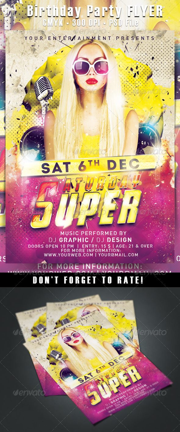GraphicRiver Super Saturday Flyer 6252781 GraphicRiver Super Saturday Flyer 6252781