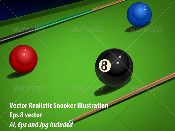 GraphicRiver Snooker 6254288 GraphicRiver Snooker 6254288