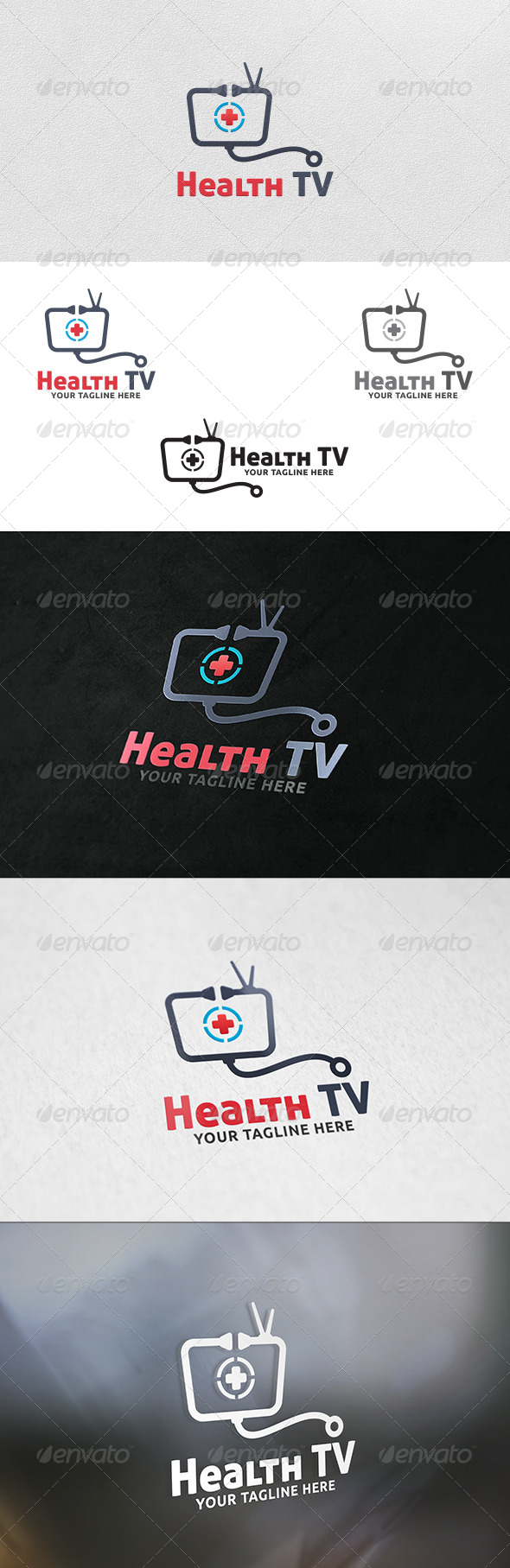 GraphicRiver Health TV Logo Template 6256356 GraphicRiver Health TV Logo Template 6256356