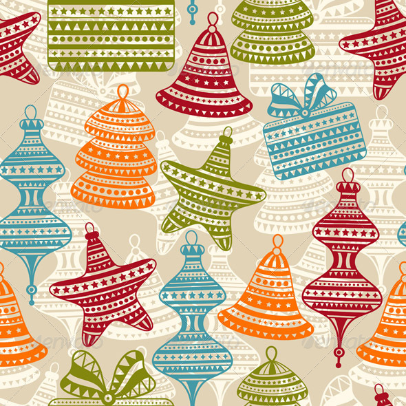 GraphicRiver Vector Bright Seamless Winter Pattern 6257485 GraphicRiver Vector Bright Seamless Winter Pattern 6257485
