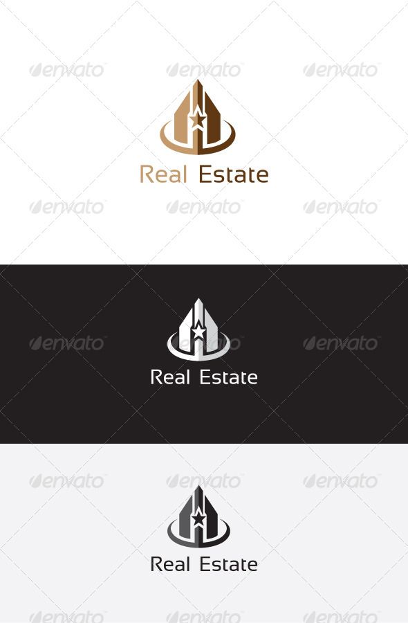 GraphicRiver Star Real Estate Logo 6262998 GraphicRiver Star Real Estate Logo 6262998
