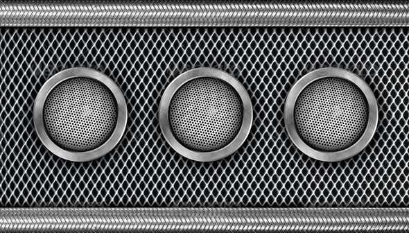 Modern Steel Speaker (Misc) Photo Download