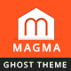 Magma - Clean Responsive Modern Ghost Theme - ThemeForest Item for Sale