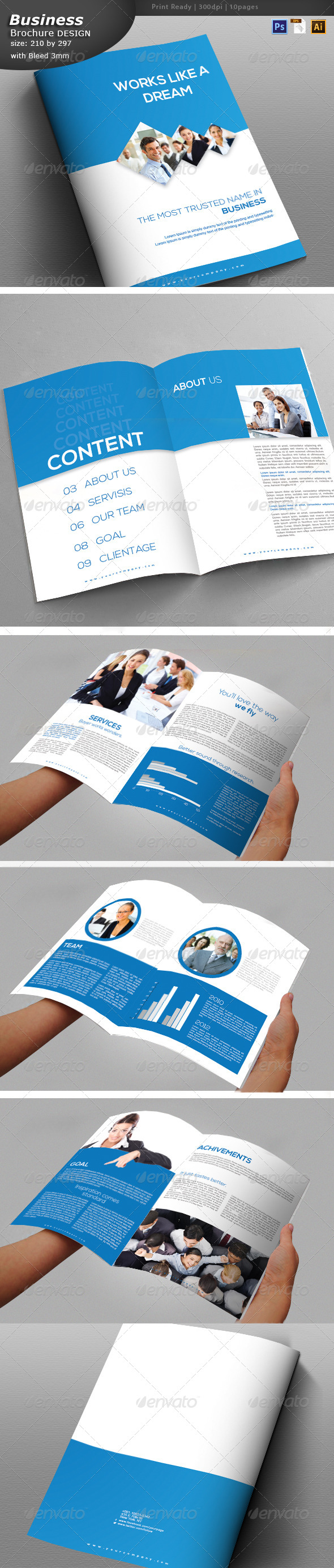 Officail Document Design (Brochures)