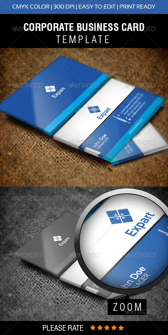 GraphicRiver Expert Business Card 6270306 GraphicRiver Expert Business Card 6270306