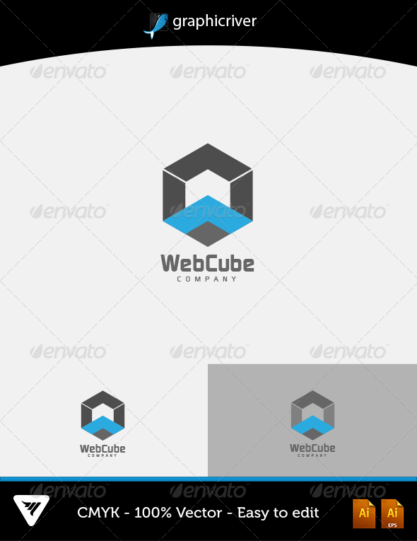 GraphicRiver Web Cube Logo 6273274 GraphicRiver Web Cube Logo 6273274