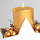 Christmas Candle Star Christmas Candle Star - 3DOcean Item for Sale