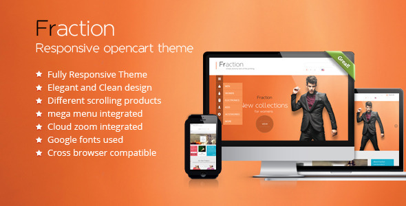Fraction - Responsive Opencart Theme - Fashion OpenCart