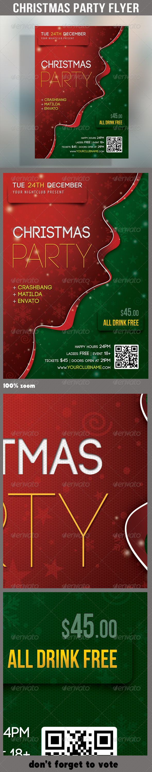 GraphicRiver Merry Christmas Party Flyer 6279718 GraphicRiver Merry Christmas Party Flyer 6279718