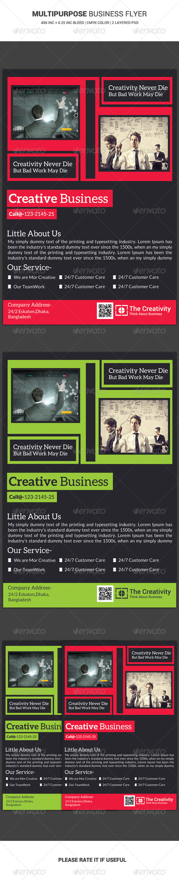 Business Flyer Template 14 - Corporate Flyers