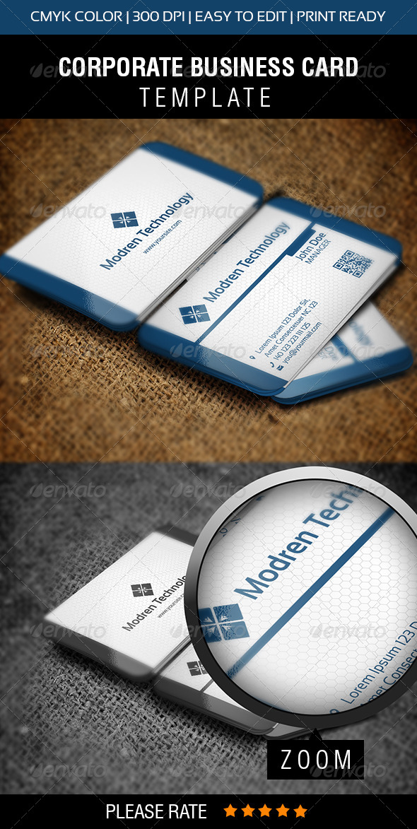 GraphicRiver Modern Technology Business Card 6284378 GraphicRiver Modern Technology Business Card 6284378