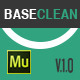 BaseClean | Flat Muse Template - ThemeForest Item for Sale