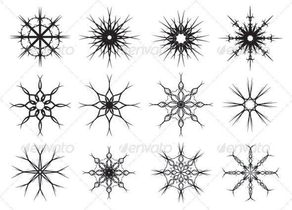 GraphicRiver Snow Decorations 6292689 GraphicRiver Snow Decorations 6292689