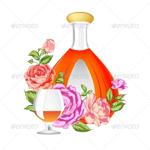 GraphicRiver Rose and Cognac Abstraction 6295253 GraphicRiver Rose and Cognac Abstraction 6295253
