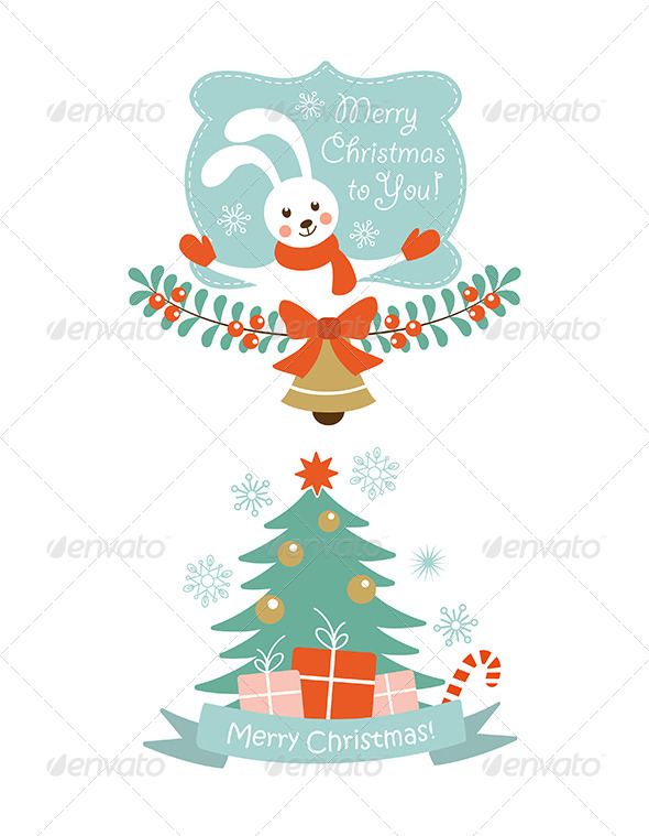 GraphicRiver Christmas Vector Elements 6303584 GraphicRiver Christmas Vector Elements 6303584