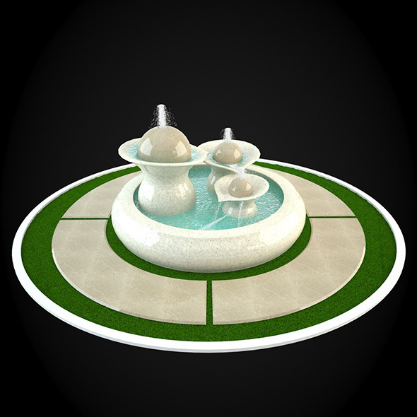 3DOcean Fountain 048 6304035 3DOcean Fountain 048 6304035