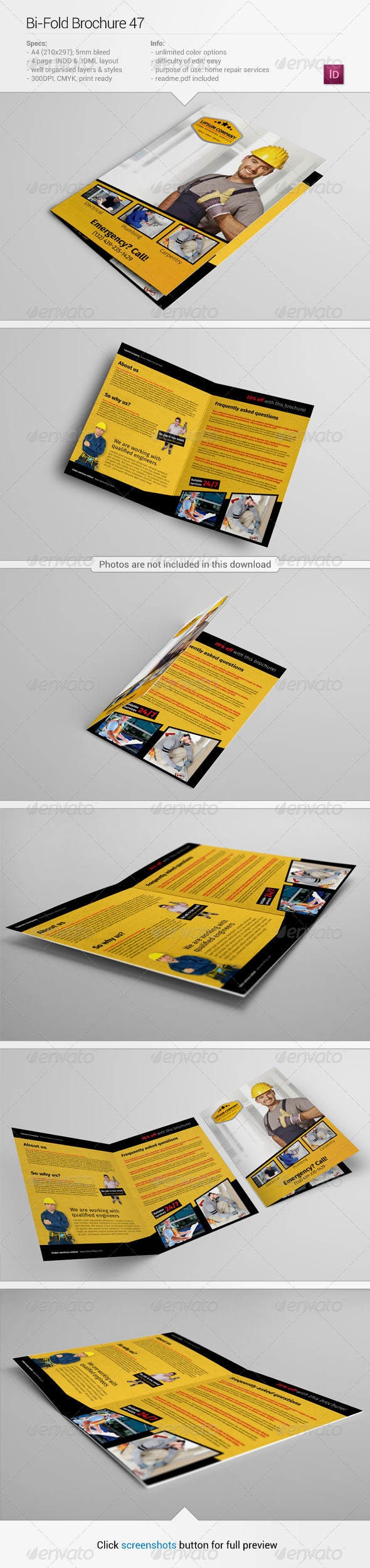 GraphicRiver Bi-Fold Brochure 47 6307082 GraphicRiver Bi-Fold Brochure 47 6307082