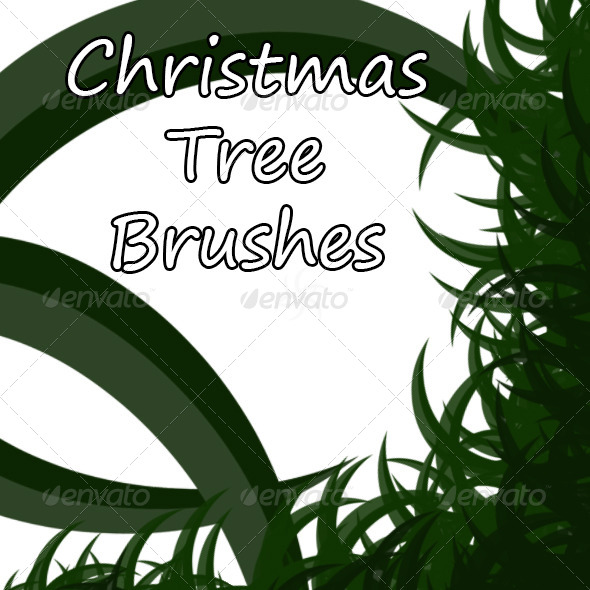 GraphicRiver Christmas Tree Brush 6308832 GraphicRiver Christmas Tree Brush 6308832