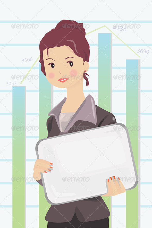 GraphicRiver Businesswoman 6310234 GraphicRiver Businesswoman 6310234