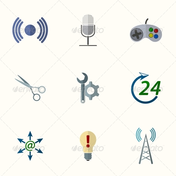 GraphicRiver Universal Flat Icons 6311209 GraphicRiver Universal Flat Icons 6311209