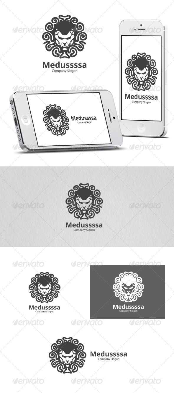 GraphicRiver Medussssa Logo 6313068 GraphicRiver Medussssa Logo 6313068